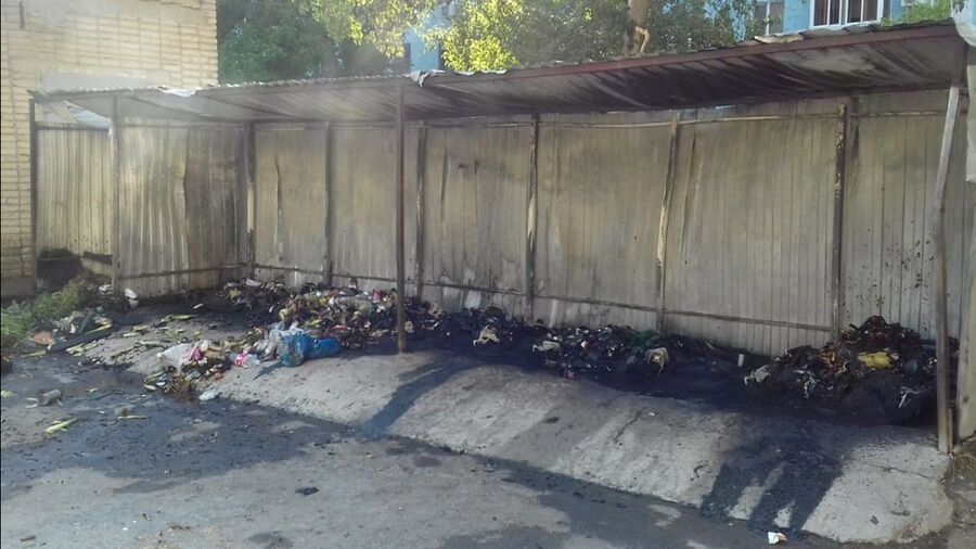 На Дону возобновились поджоги мусорных контейнеров