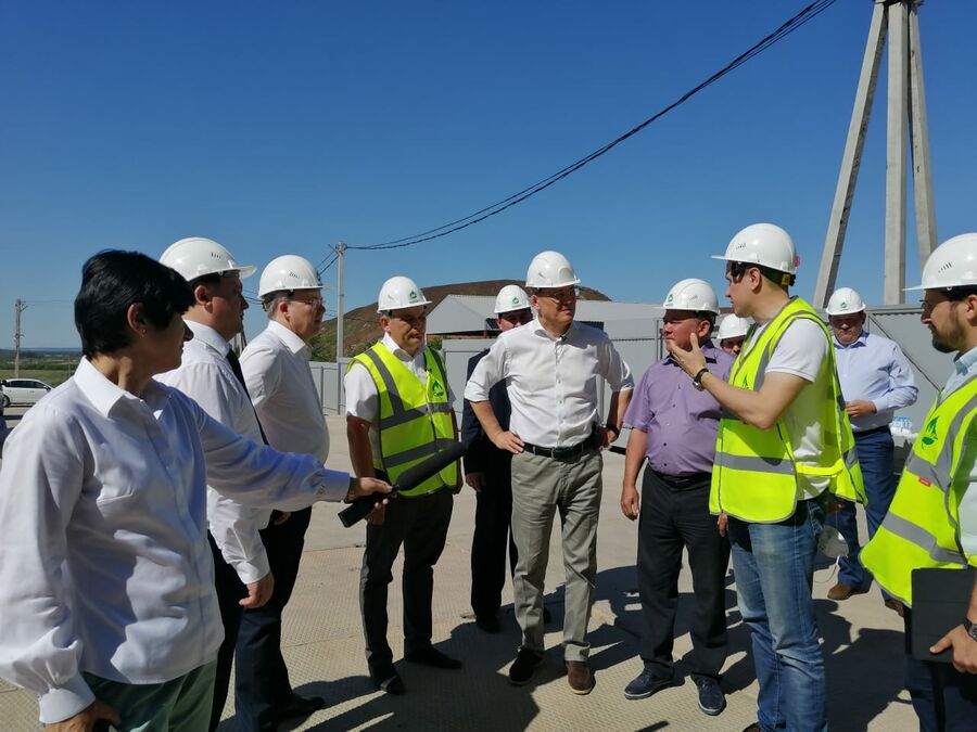 В Республике Башкортостан презентовали новый мусоросортировочный комплекс