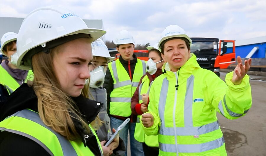 Всероссийская акция «Экодежурный по стране» началась с экскурсии на подмосковный КПО Восток
