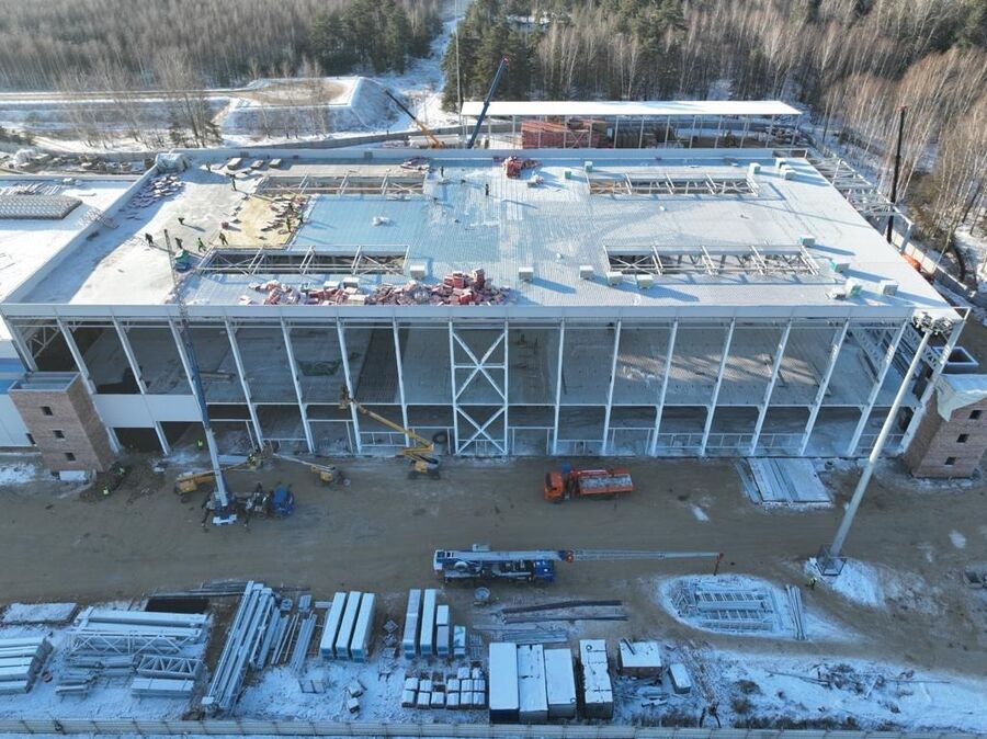 Завод «ЭкоЛайн-ВторПласт» готов на 70%