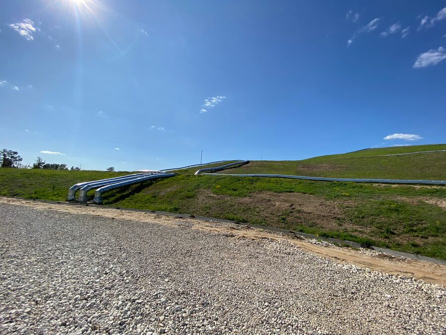 Компания «Техполимер» продолжает рекультивацию полигона ТКО «Царево»