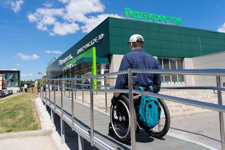 ГК «EcoPartners» установили пандус из «Добрых крышечек»